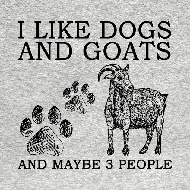 I Like Dogs And Goats And Maybe 3 People by Jenna Lyannion